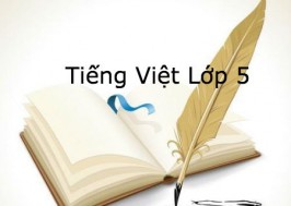 Giải Tiếng Việt Lớp 5 (Tập 1 & 2)
